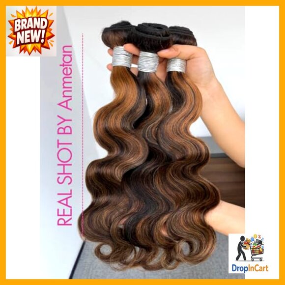 Body Wave Hair Extensions Brazilian Remy Human Hair Double Weft Bundles main image 6